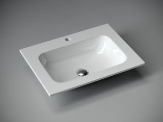 Тумба с раковиной Sancos Snob R 60 см, bianco